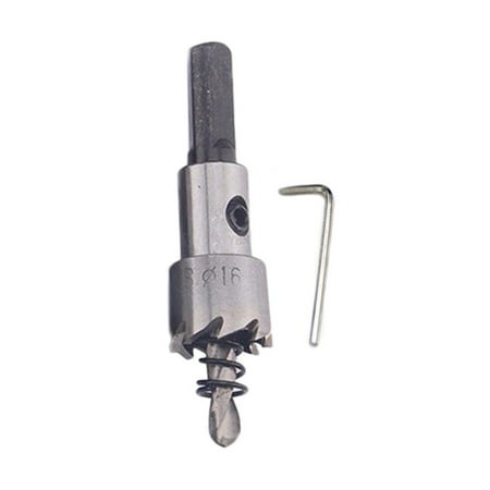 

BAMILL Carbide Tip HSS Drill Bit Hole Opener 16-30mm for Steel Iron Aluminum Drilling