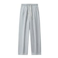 thumbnail image 2 of Men's loose straight-leg casual pants suitable for daily wear and exercise. Men's sports pants are available in S-39XL, 2 of 5
