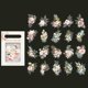 thumbnail image 5 of Juego de 40 pegatinas de plantas, impermeables, para decoración DIY, pegatinas decorativas para mascotas Flor, 5 of 8