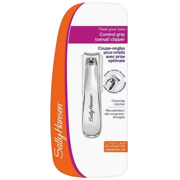 Sally Hansen Treat Your Toes, Control Grip Toenail Clipper 1 ea
