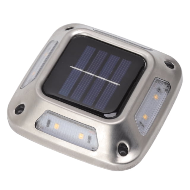 Lámpara de césped para exteriores, lámpara de jardín para patio, luz cálida 90*90*55mm