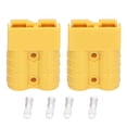 thumbnail image 4 of Kit de enchufe de arnés de cables conector de batería liviano larga vida útil 2 piezas duradero para camiones puentes montacargas ANGGREK Otros, 4 of 8
