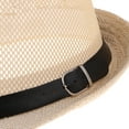 thumbnail image 3 of Sombrero de Paja Cubano Soledad Trilby Summer Beach Sun 60cm Hombres, 3 of 8