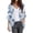 Blue, variant on Women's Coats Lightweight Puff Sleeve Chiffon Cardigan Fall Fashion Outfits