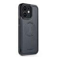 thumbnail image 2 of Allytechgroup Case for iPhone 12 Mini with Detachable Cards Holder, RFID Blocking 2 In 1 Wallet Case with Kickstand Shockproof Back Cover Shell for iPhone 12 Mini, Black, 2 of 6