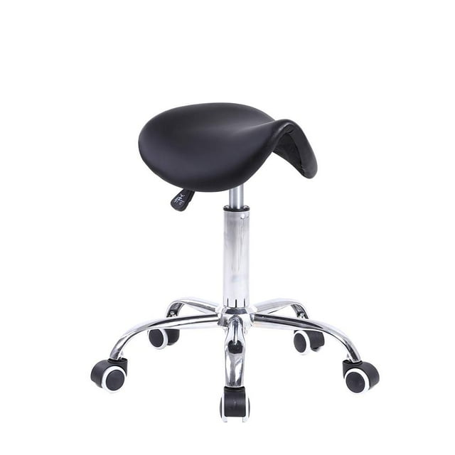 Taburete rodante KKTONER giratorio ajustable con ruedas