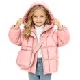 thumbnail image 3 of Liyamei Kids Hooded Padded Jacket with Zipper for Winter Lightweight Outdoor Wear Size 18-24 Months, 3 of 5