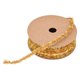 thumbnail image 1 of Cinta navideña, cinta brillante, cintas navideñas decorativas, cinta para envolver regalos para decoración de pasteles, festivales, decoración de coro champán, 1 of 7