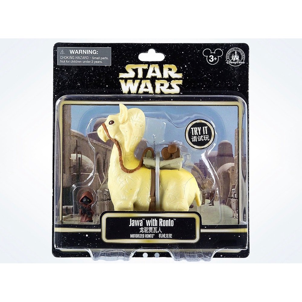 star wars power of the force jawa and ronto action figure