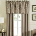 thumbnail image 1 of Jeneve Window Curtain Rod Pocket Panel 84" Champagne, 1 of 5