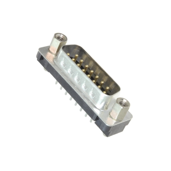 Pack of 4 L717TSAH15POL2RM8C309 CONN D-Sub Plug 15POS VERT SLDR :RoHS