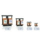 thumbnail image 2 of leyfeng Botes de basura en miniatura Botes de basura pintados Modelo de latas de camión de basura Sandtable Fairy House Street Scenery, 2 of 8