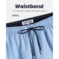 thumbnail image 4 of Bañador Maamgic Quick Dry Shorts de baño para hombre Lake Blue, 4 of 7