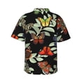 thumbnail image 3 of Bixox Men's Hawaiian Shirts Men's Multicolored Butterflies Print Short-Sleeve Shirt-XX-Large, 3 of 8