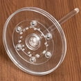 thumbnail image 3 of Clear ABS Yarn Dispenser Yarn Spool Holder Yarn Stand Thread Spool Holder, 3 of 15