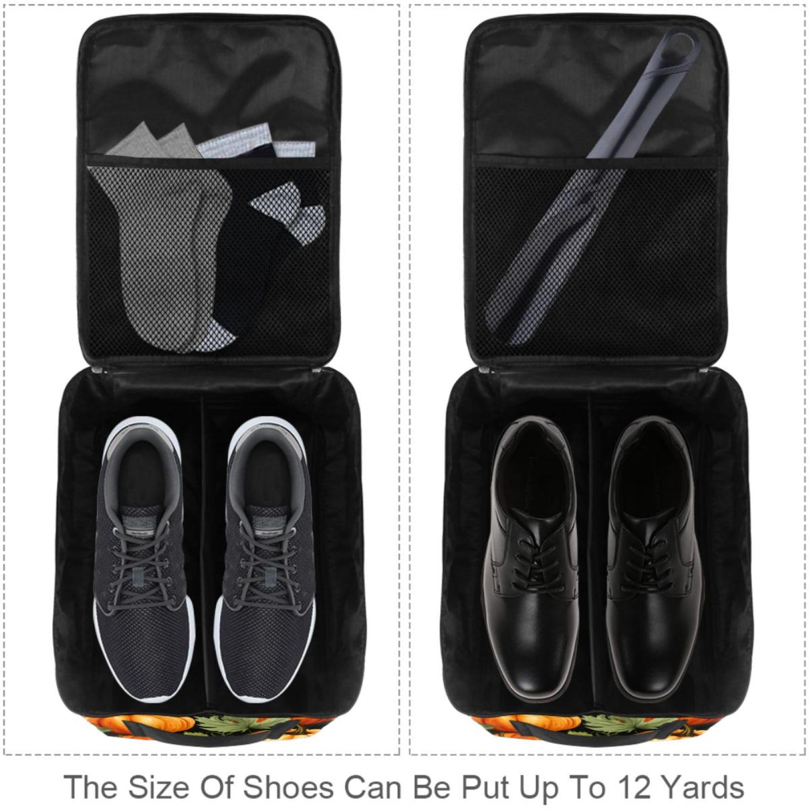 Leaves Premium Polyester Shoe Storage - 23x31cm/9x12in Shoe Boxes for Efficient Organization