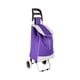thumbnail image 1 of Carrito Plegable Multifuncional Queen Sense Ideal Para Mandado Supermercado Con Bolsa De Lona Color Morado, 1 of 6