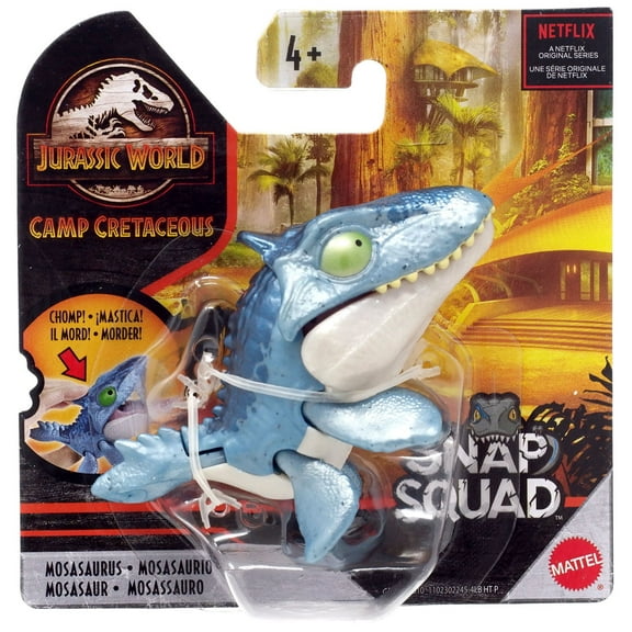 Jurassic World Snap Squad Mosasaurus Mini Figure