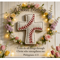 thumbnail image 4 of Easter Gift Pocket Blessing Baseball Cross Pendant - Compact Religious Decor, Durable Metal/Acrylic Design for Keychains, Bags & Daily Wear, Inspirational Faith Themed Gift, A, 4 of 6