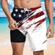 thumbnail image 1 of Yaoyar Men's Fashion Graphic Print Drawstring High Waist Shorts Casual Shorts with Pockets Elastic Waist Beach Pants, 1 of 6