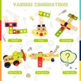 thumbnail image 1 of Juego de herramientas de madera para niÃ±os - Rundad 36 PCS Caja de kit de herramientas co Rundad Rundad, 1 of 2