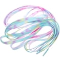 thumbnail image 2 of 2 Pair Colorful Dyeing Shoelace Tie-Dye Gradient Shoe Straps Multi-purpose Cool Shoes Laces for Shoes Random Color, 2 of 6