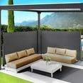 thumbnail image 3 of Side Awningfor Patio 118"x63", FoldingPrivacy Fence Divider SunUV-Resistant WindAwnings for Garden, Patio, Pools, Balcony, 3 of 8