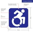 thumbnail image 3 of New York Handicap Parking Sign, Accessible Graphic Only Sign,, 3 of 8