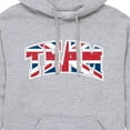thumbnail image 3 of Instant Message - Team Great Britain - Men's Pullover Hooded Fleece Sweatshirt, 3 of 6