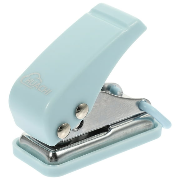 3 Pieces Hole Punch Office Organizer Cool Heavy Duty Stapler Student Blue
