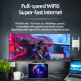 thumbnail image 6 of WiFi Range Extender Signal Booster,2.4G&5.8G Wireless Internet Repeater with 4 High Gain Antennas,WiFi Amplifier Supports Repeater/AP Mode,WiFi Signal Extender for Home Basement Garage Apartment, 6 of 10
