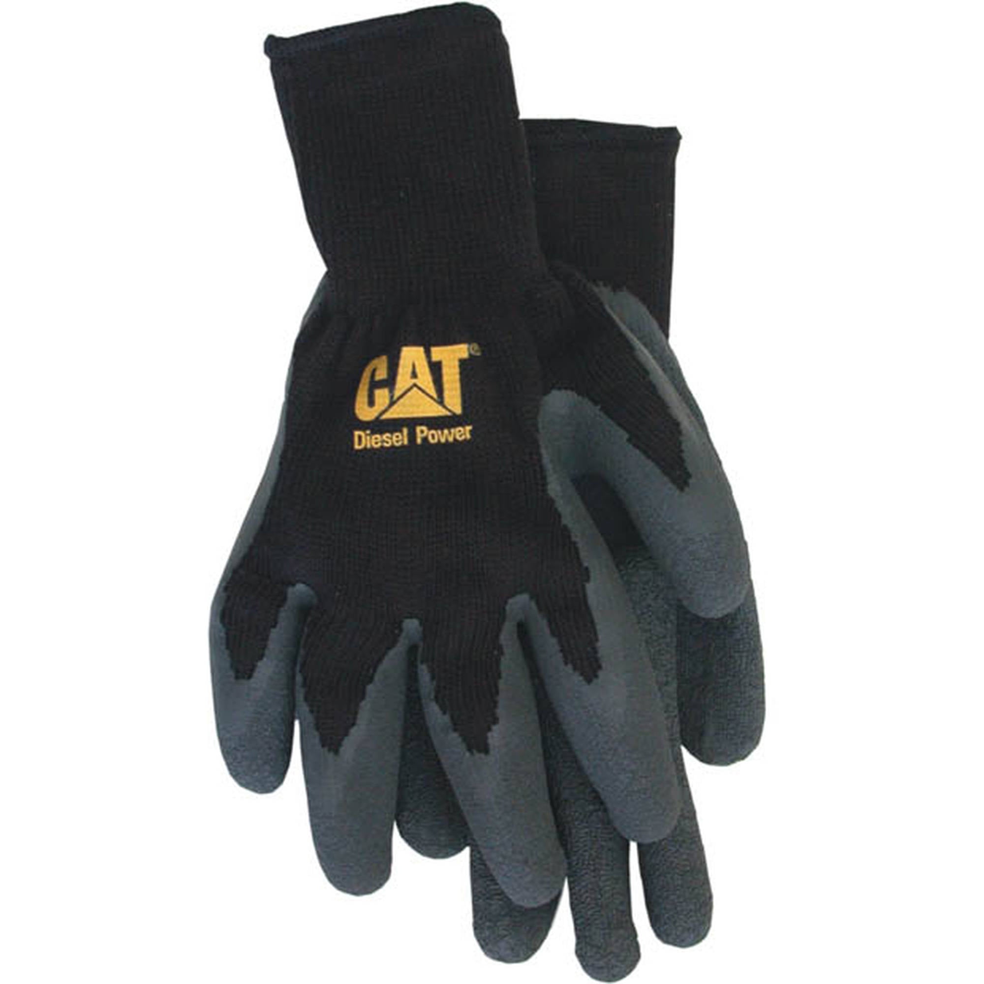 Cat Gloves CAT017400M Medium Cotton and Latex Gloves