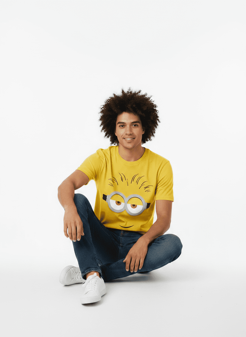Despicable Me, Men's & Big Men's Graphic T-Shirt, Kevin Cosplay, Sizes S-3XL