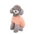 thumbnail image 3 of Winter Dog Sweater Warm Plush Dog Clothes for Small Medium Dogs Cats Soft Puppy Coat Jacket Chihuahua Teddy Costums Dog Supplies MOrange, 3 of 4