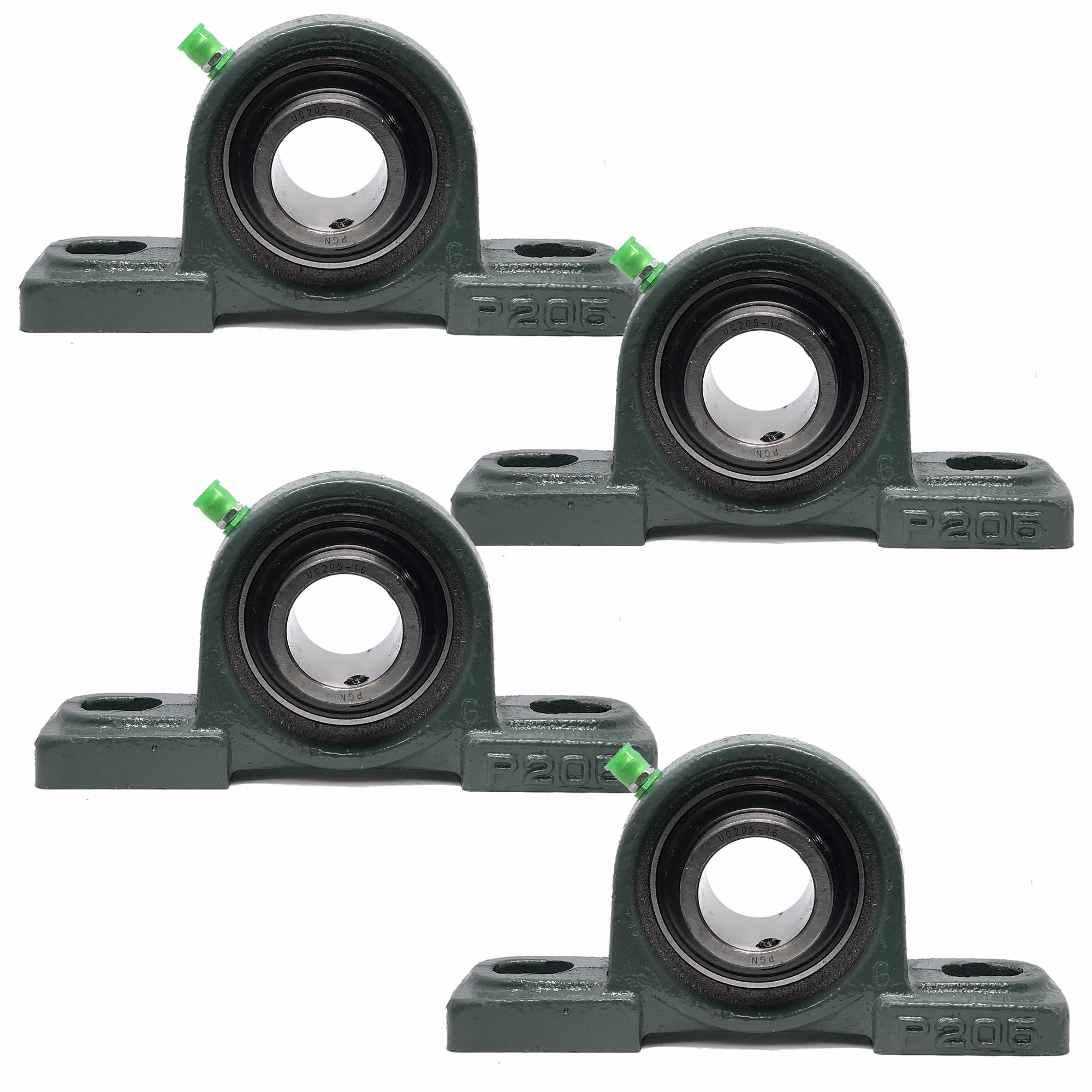 PGN UCP20516 Pillow Block Mounted Ball Bearing 1" Bore Solid