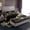 Navy Gold, variant on Feelyou Japanese Ocean Wave Bed Sheets, Starry Sky Black Grey King Sheets, 4pcs
