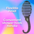 thumbnail image 4 of Wet Brush Hair Brush Shower Detangler - Black Glitter - Shower Hair Brush With Ultra-soft IntelliFle, 4 of 6