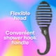 thumbnail image 4 of Wet Brush Hair Brush Shower Detangler - Black Glitter - Shower Hair Brush With Ultra-soft IntelliFle, 4 of 6