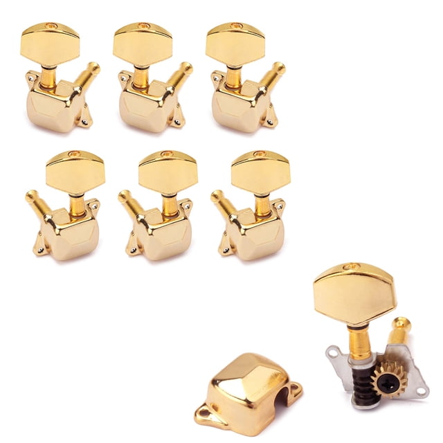 CHICHUMID 6 Pcs Machines de Réglage de Basses Piquets de Réglage en Alliage de Zinc pour Entretien de Guitaristes