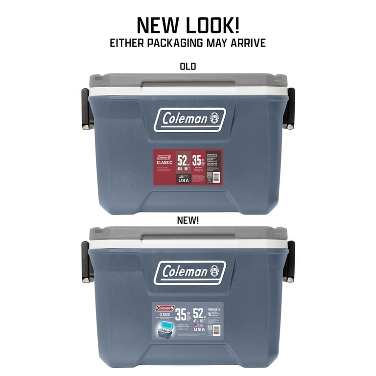 Coleman® 316 Series™ 52-Quart Ice Chest Cooler, Lakeside Blue, EZ