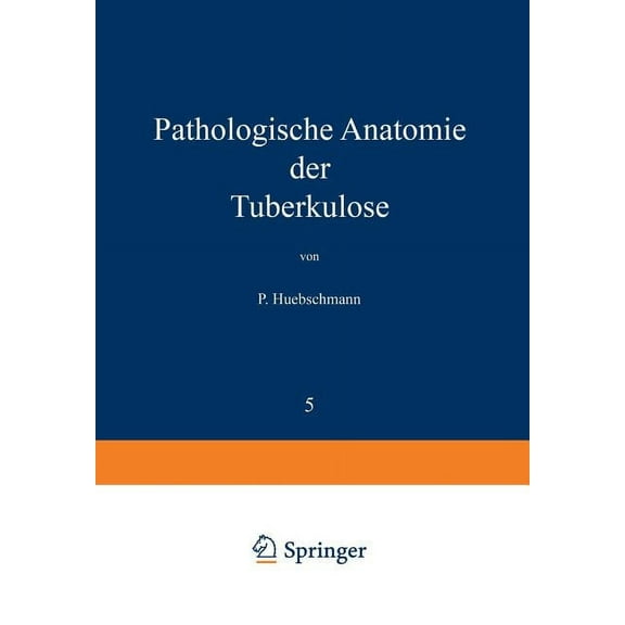 Die Tuberkulose Und Ihre Grenzgebiete in Pathologische Anatomie Der Tuberkulose, Book 5, (Paperback)