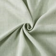 thumbnail image 5 of Soft Green Pinch Pleated Semi Sheer Curtains Textured Linen Blended Light Filtering Window Curtains 120 inch for Living Room Bedroom Patio Pinch Pleat Drapes with Hooks 10FT 60" Wx120 Lx1, 5 of 15