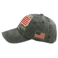 thumbnail image 5 of 250th Anniversary USA Hat Adjustable Embroidered Cap 1776-2026 American Commemorative Headwear Unisex,Camouflage Green, 5 of 5