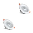 thumbnail image 4 of Injueey Luz Cuerpo humano Inducción LED Lámpara automática AC85-265V Foco IP52 Iluminación impermeable Downlight Luz blanca 5W Type1 NO1, 4 of 6