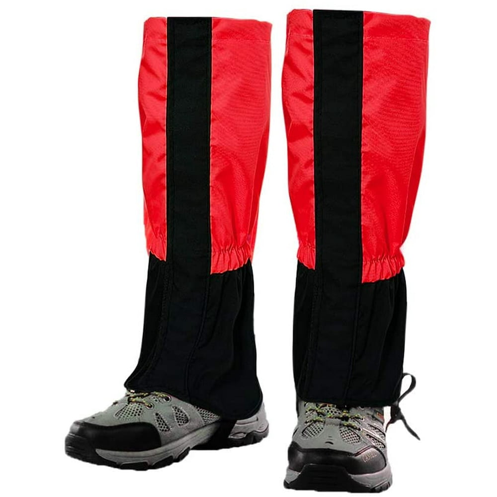 Leg Gaiters, Waterproof Snow Boot Gaiters Abrasion Resistance for