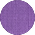 thumbnail image 1 of Ahgly Company Indoor Round Abstract Purple Contemporary Area Rugs, 7' Round, 1 of 4
