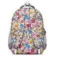 thumbnail image 3 of Pioneer Flower Backpack for School,Cute School Bag,Schoolbag with Adjustable Shoulder Straps & Padded Back,16.9 Inch, 3 of 5