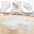 thumbnail image 5 of Flylapdo Professional Exercise Wedge, High-Density Foam Pilates Workout Pads, 34x23 Inch, Portable & Versatile for Yoga, Reformer, or Home Workouts, 5 of 8