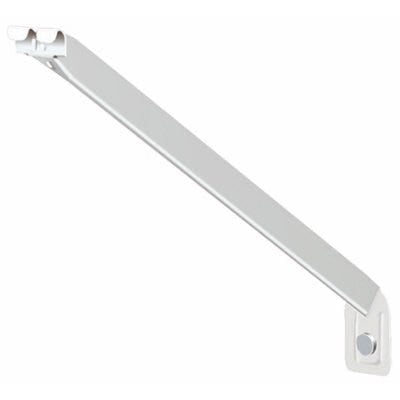 White Wire Shelving Support Bracket, White Wire Shelving Installation