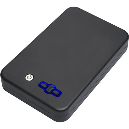 Bulldog Cases BD1135L Personal Black Digital Vault W/ LED 11 x7 x1.8 Safe